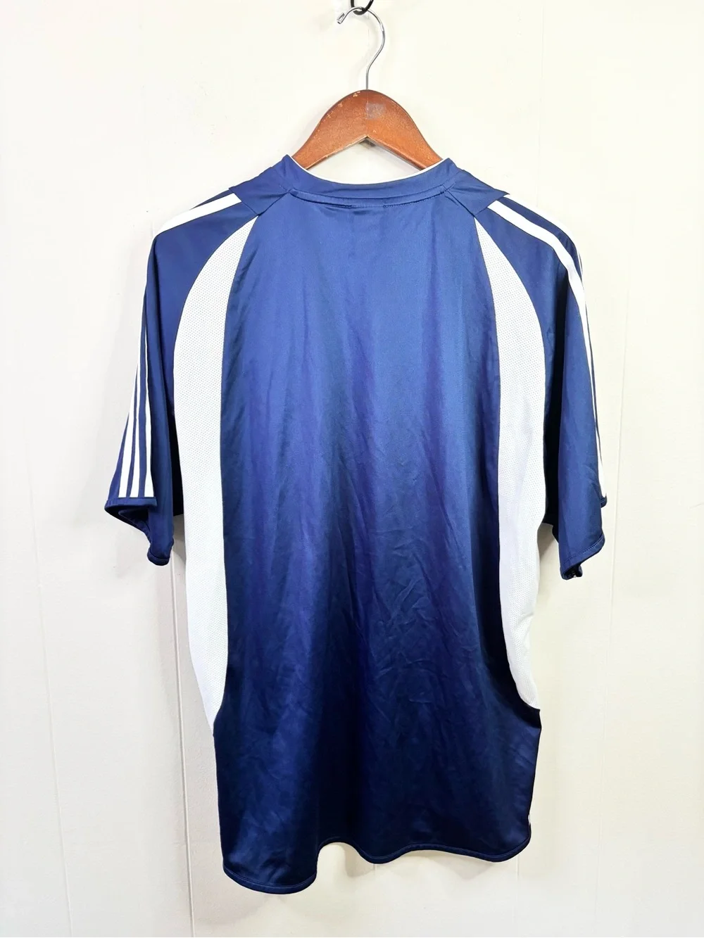 Adidas americas soccer club jersey navy blue white size XL men’s vintage